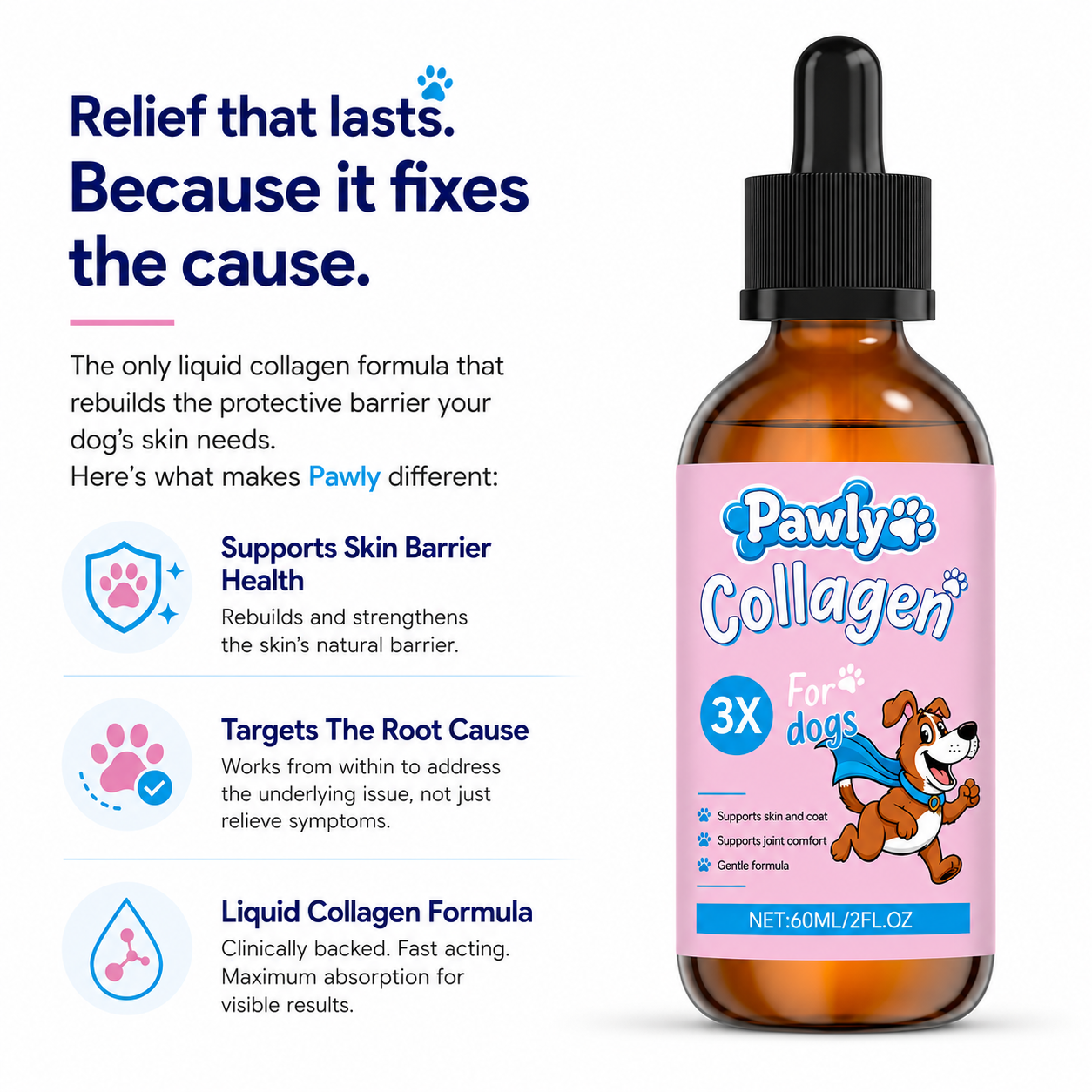 Pawly Premium Liquid Collagen
