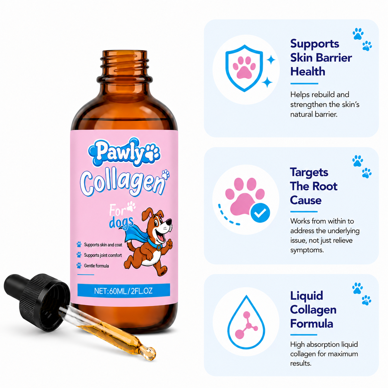 Pawly Premium Liquid Collagen