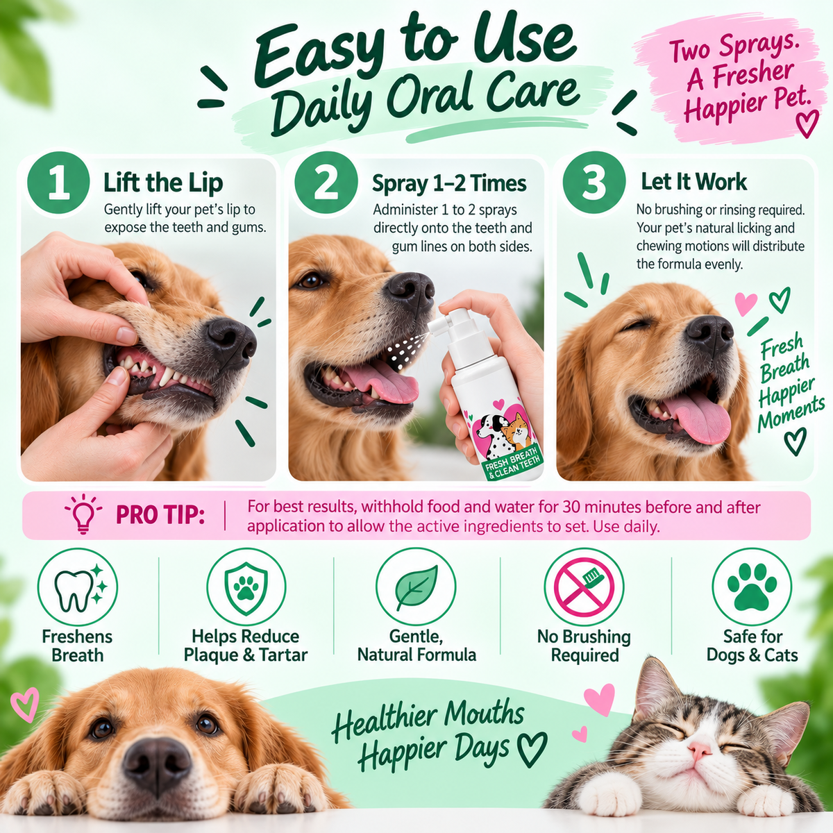 Pawly Fresh Breath - Teeth Cleaner